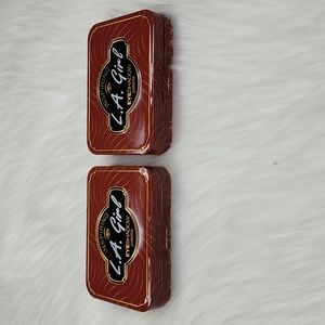 (2) L.A. Girl Inspiring Eyeshadow Palette Be Bold & Beautiful 0.21 OZ